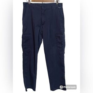 PortWest Blue Cargo Pants Sz 32
